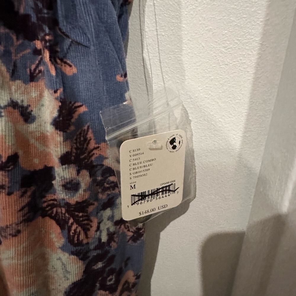 BNWT Free People blue floral dress - Picture 4 of 4